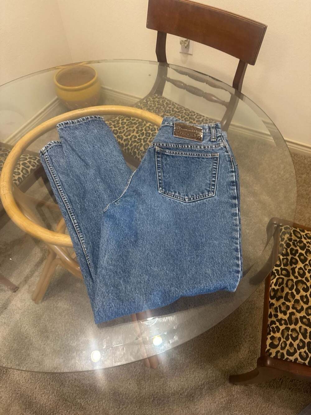 Vintage Lawman Premium World Class Denim Button Fly High Rise Jeans